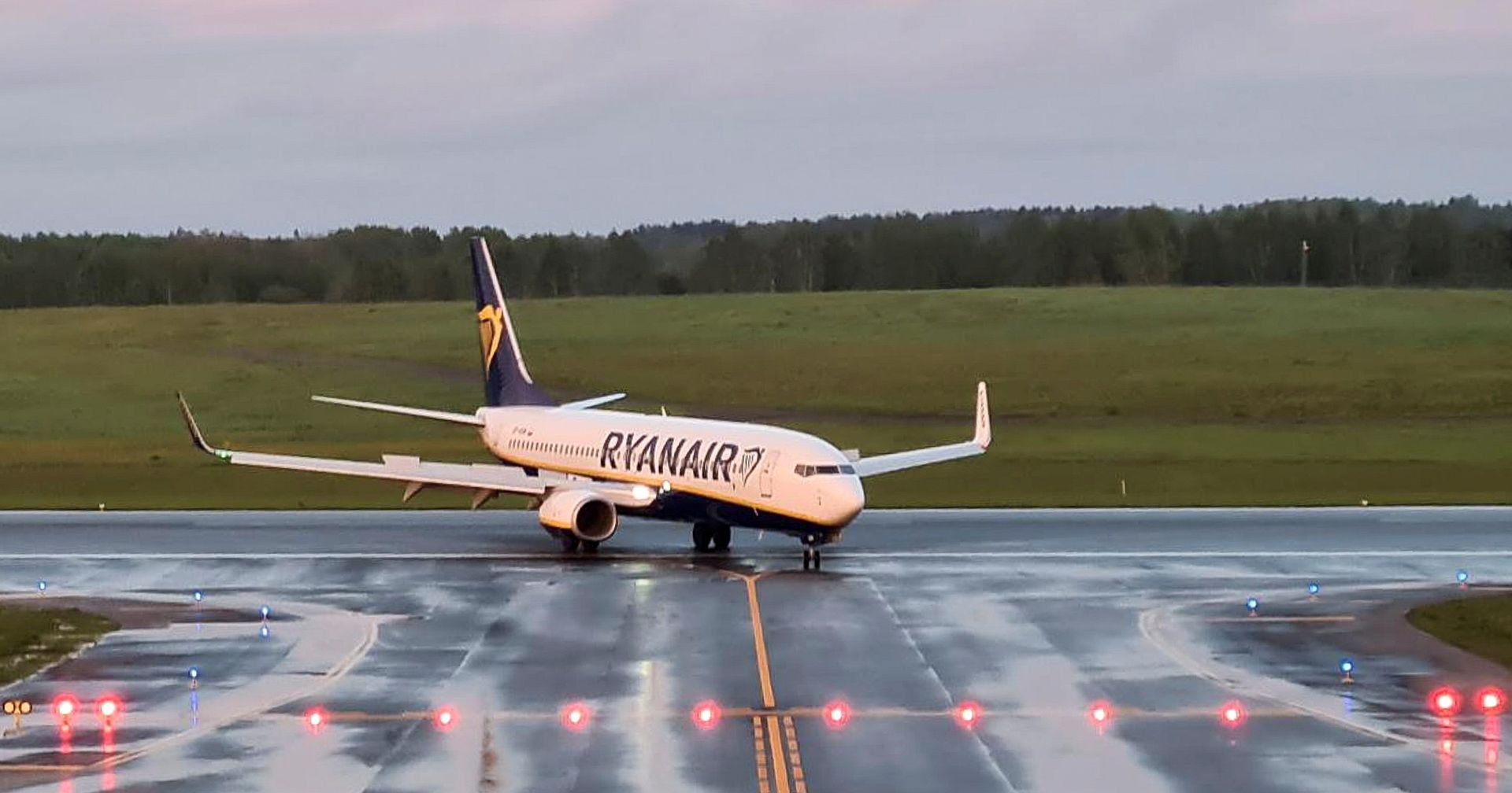 Самолет Ryanair на борту которого находился оппозиционер Роман Пратасевич - ИноСМИ, 1920, 24.05.2021