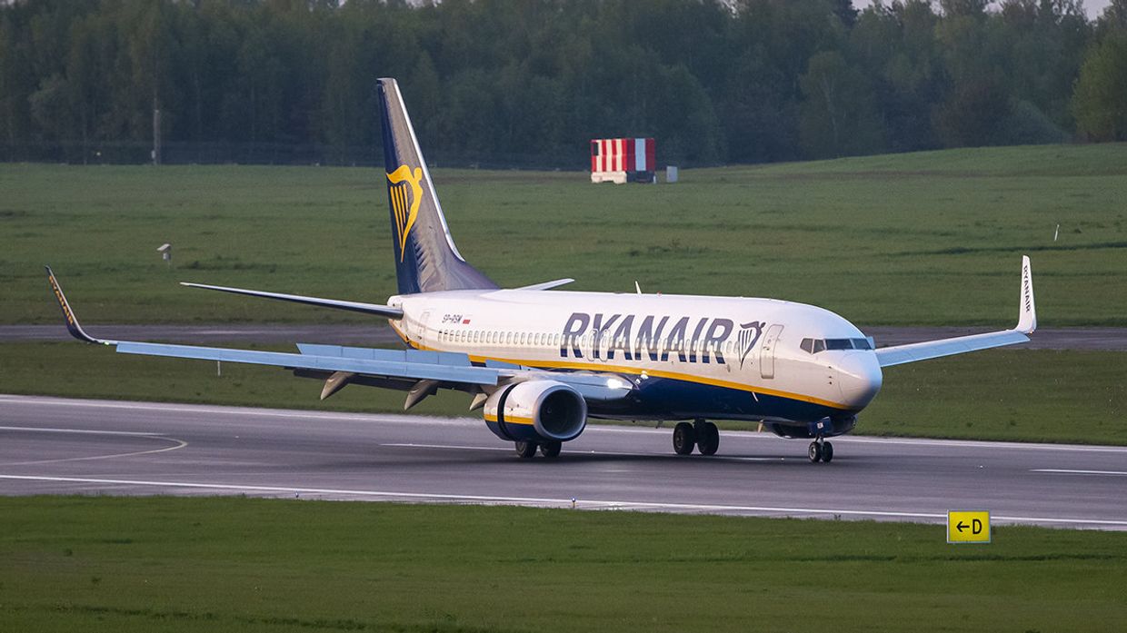 Самолет Ryanair на борту которого находился оппозиционер Роман Пратасевич