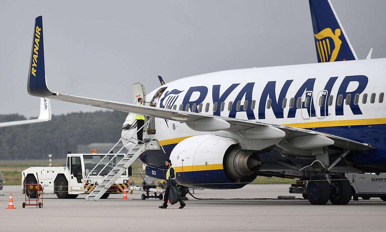 Самолет компании Ryanair