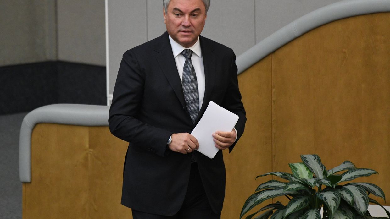 Председатель Государственной Думы РФ Вячеслав Володин