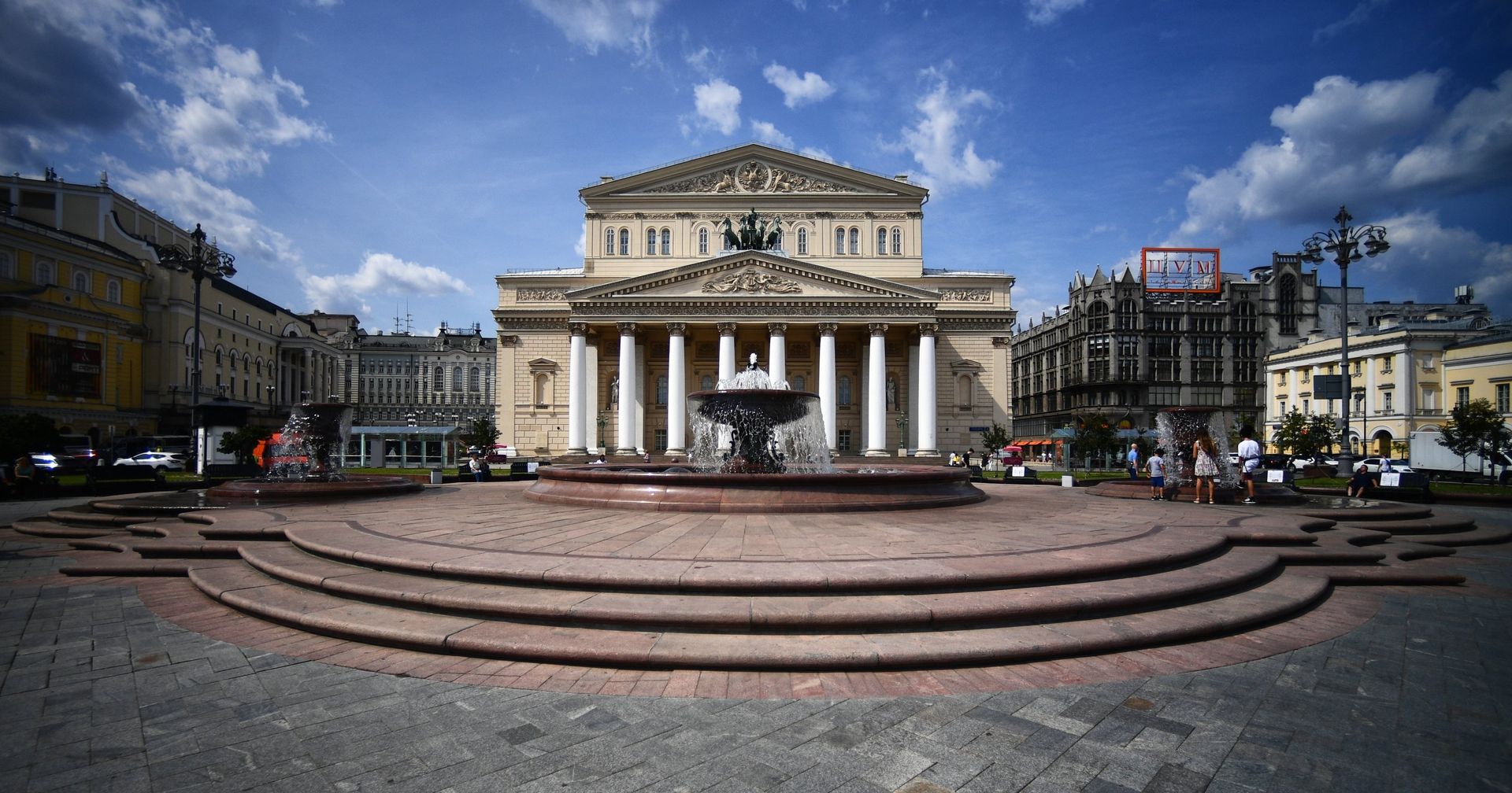 Фонтан на Театральной площади - ИноСМИ, 1920, 25.05.2021