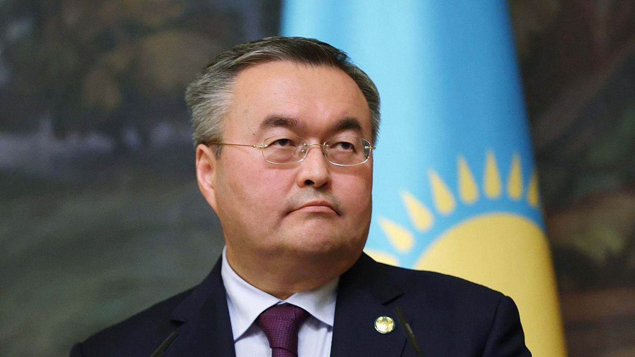 Министр иностранных дел Казахстана Мухтар Тлеуберди
