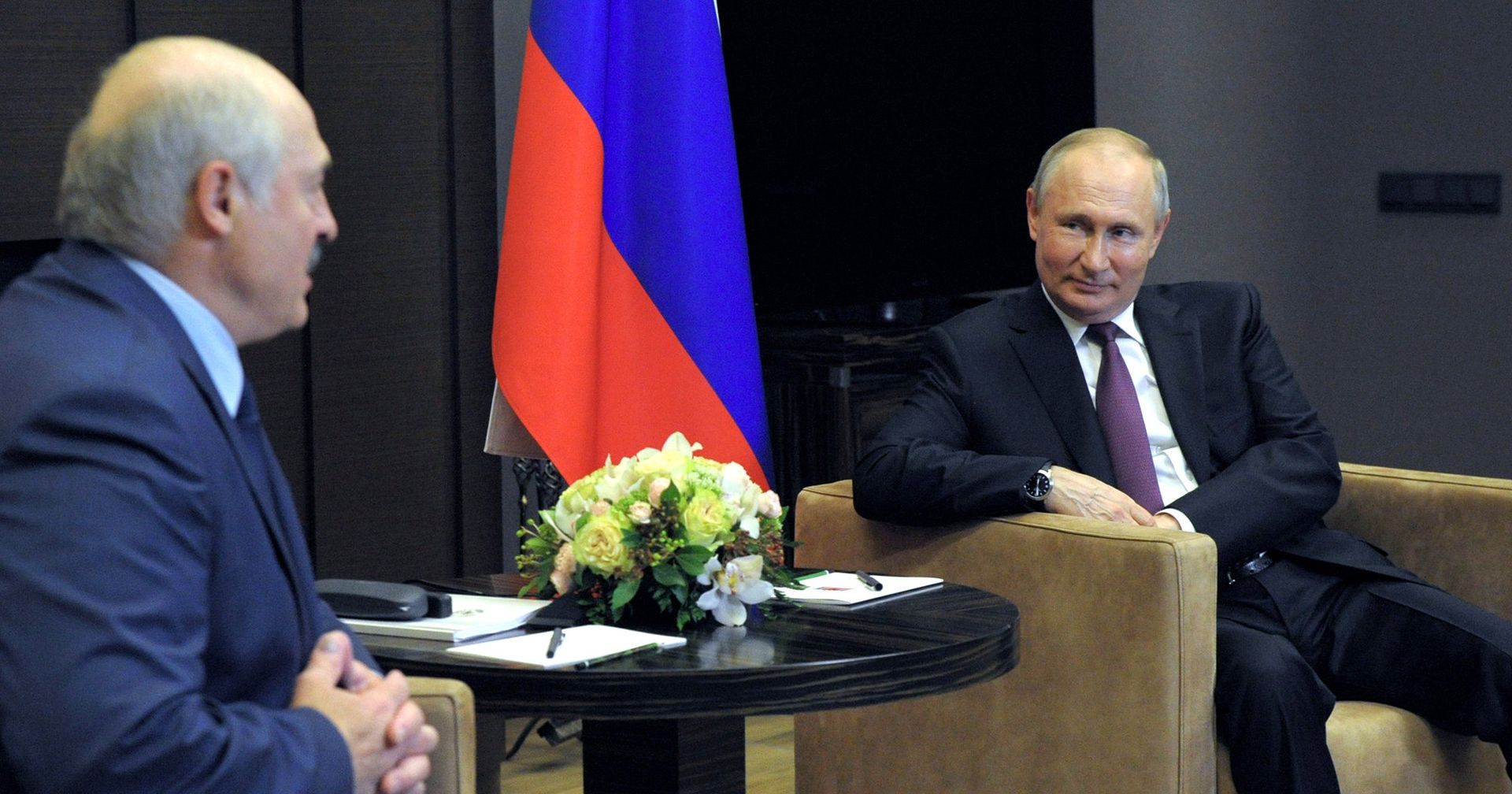 Президент РФ В. Путин встретился с президентом Белоруссии А. Лукашенко - ИноСМИ, 1920, 22.06.2021
