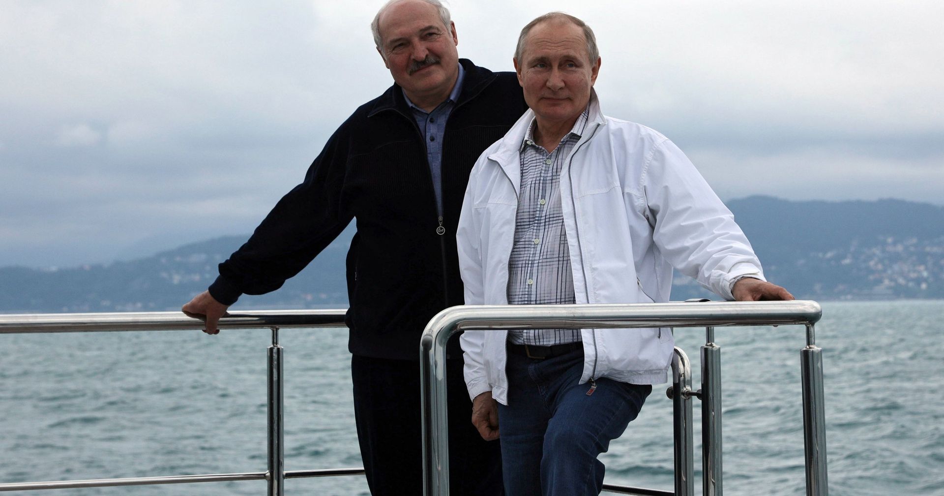 Президент РФ В. Путин и президент Белоруссии А.  Лукашенко совершили морскую прогулку - ИноСМИ, 1920, 18.11.2021