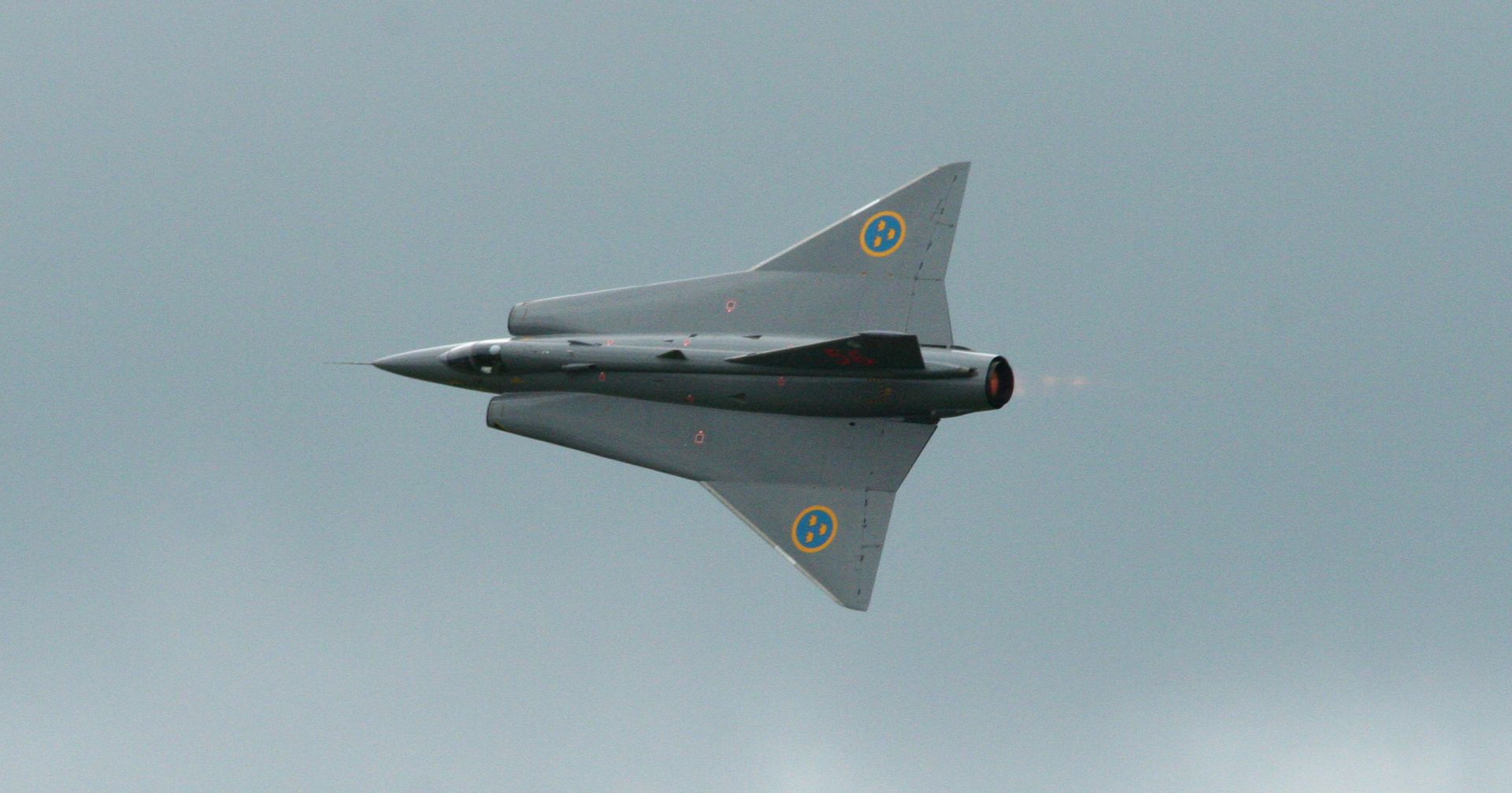 Шведский сверхзвуковой истребитель Saab 35 Draken - ИноСМИ, 1920, 02.06.2021