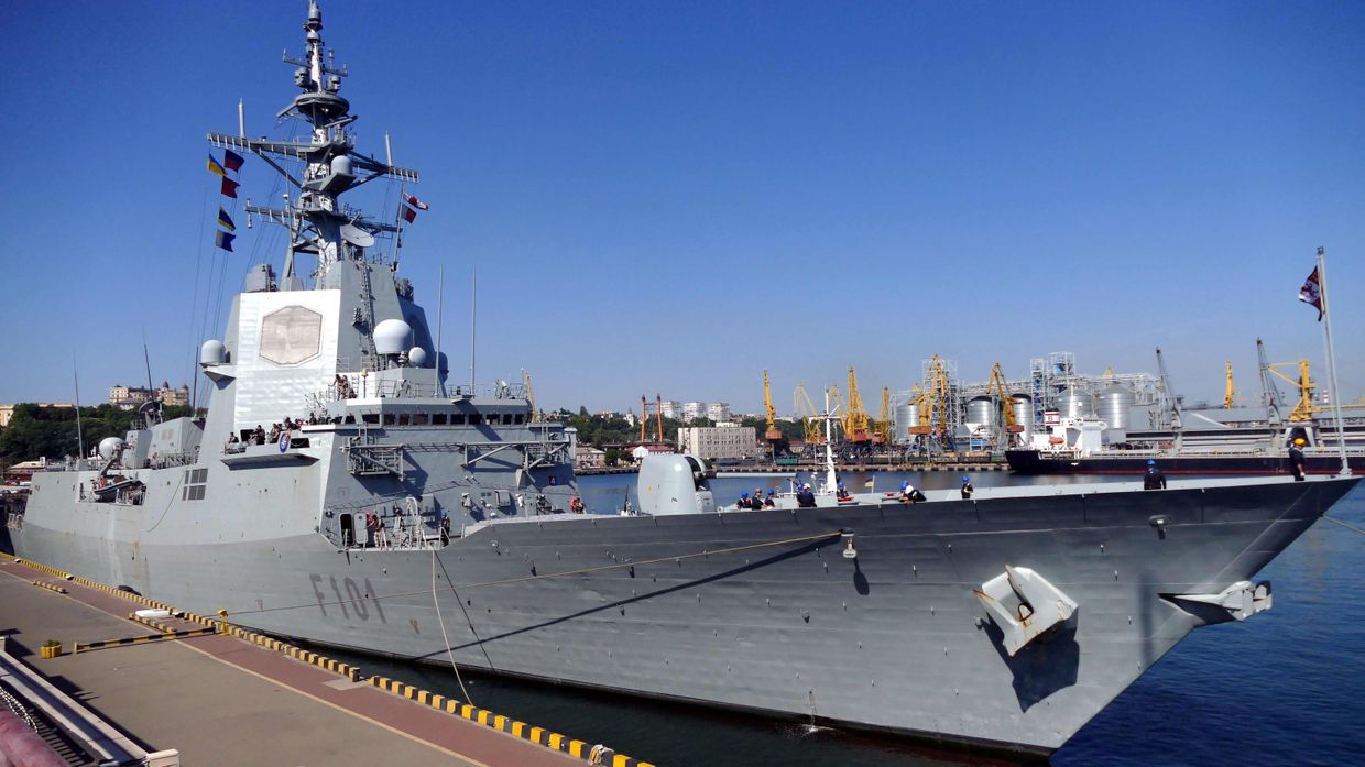 Эскадра НАТО в составе пяти кораблей зашла в Одессу в 2020 году
