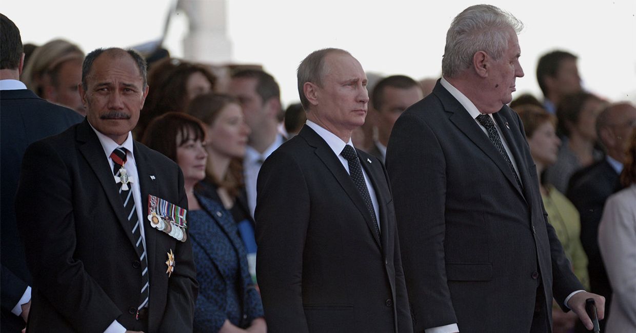 Рабочий визит В.Путина во Францию