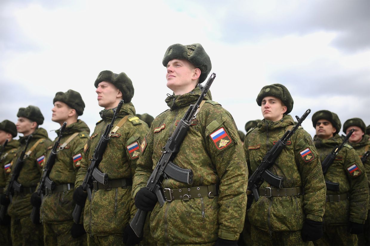Совместная тренировка пеших парадных расчетов войск Московского гарнизона к военному параду