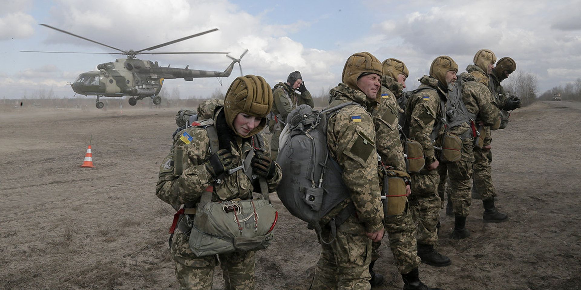 Солдаты украинской армии во время военных учений на полигоне под Житомиром - ИноСМИ, 1920, 01.03.2024