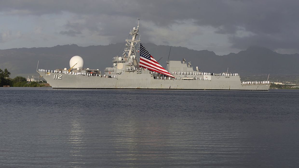 Эсминец ВМС США USS Michael Murphy  