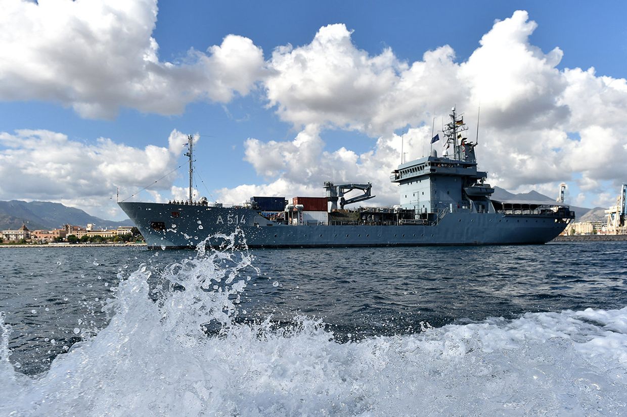 Фрегат ВМС Германии Верра