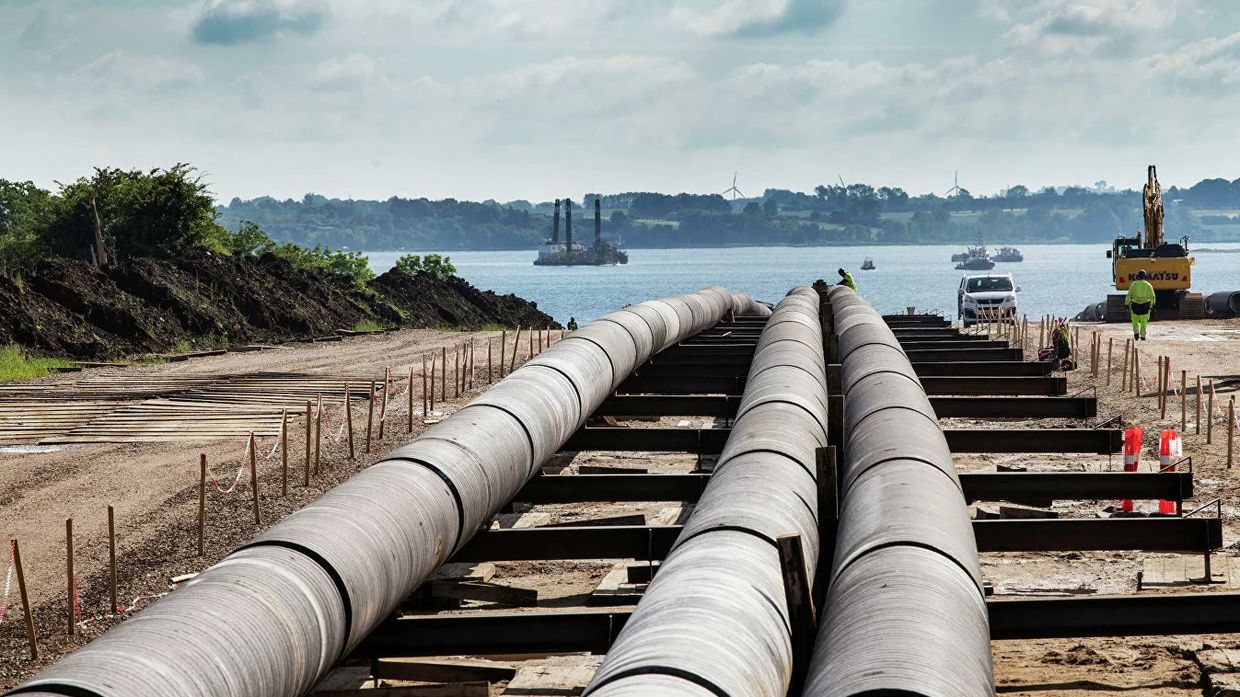 Строительство газопровода Baltic Pipe