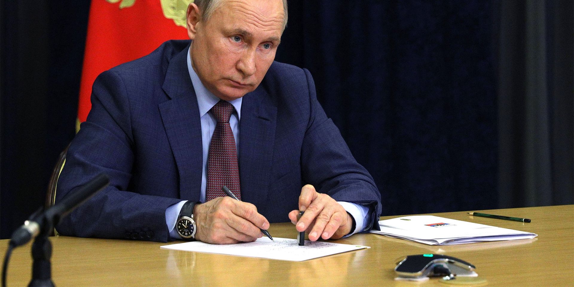 Президент РФ В. Путин провел встречу с руководством Единой России Президент РФ В. Путин провел встречу с руководством Единой России - ИноСМИ, 1920, 08.06.2021