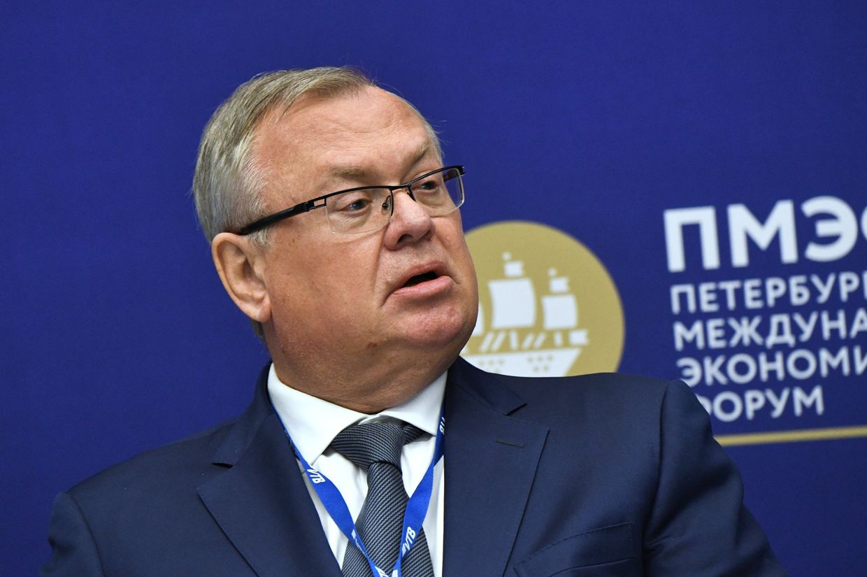 Президент - председатель правления Банка ВТБ Андрей Костин