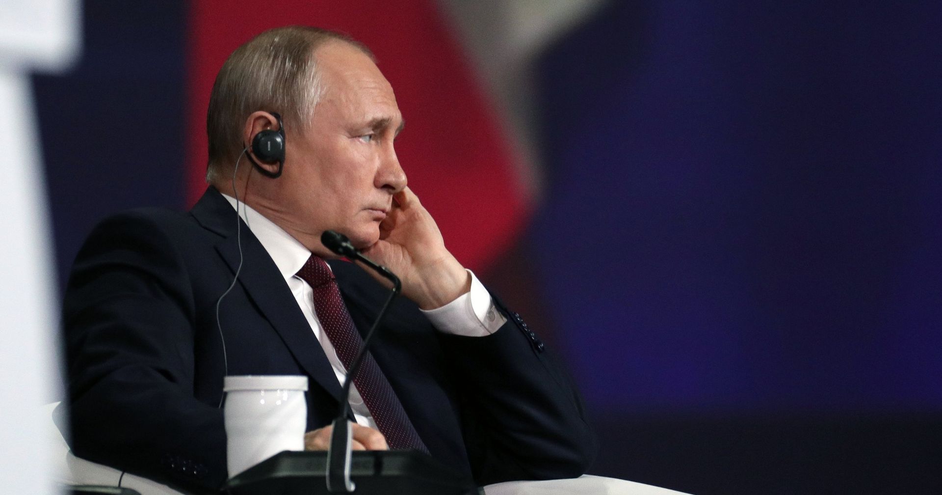 Президент РФ В. Путин принял участие в пленарном заседании ПЭМФ-2021 - ИноСМИ, 1920, 14.06.2021