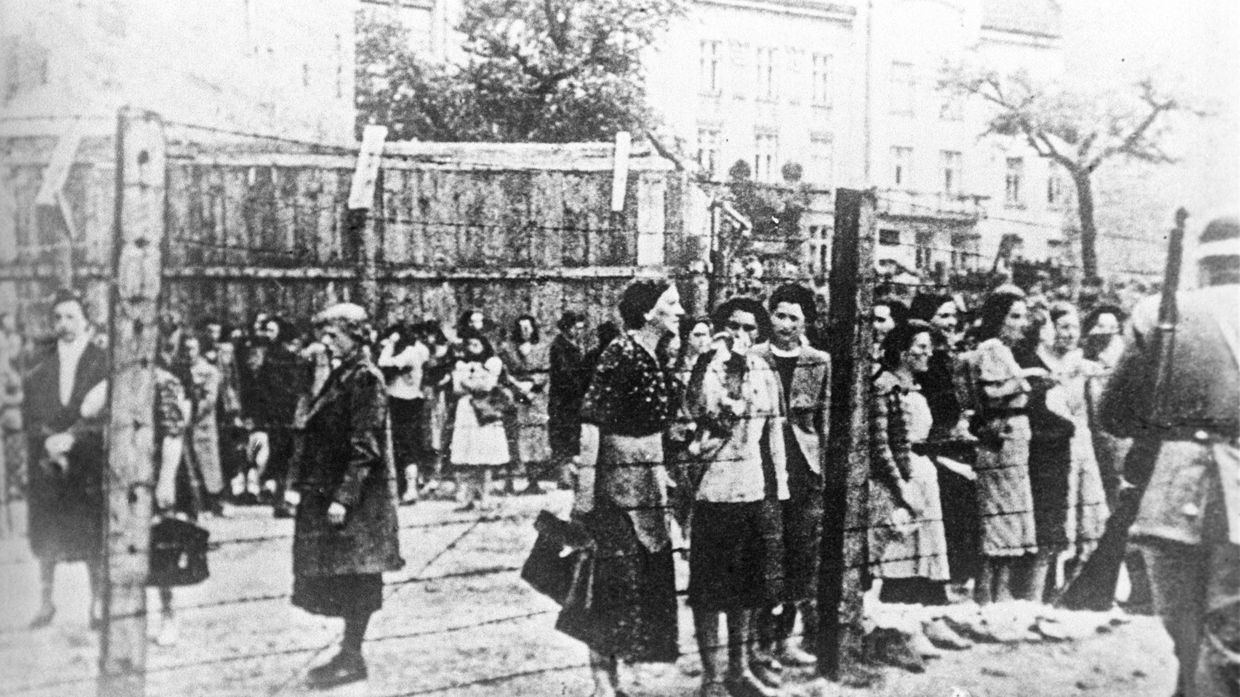 Украинская ССР. Узники львовского гетто - Юденрат