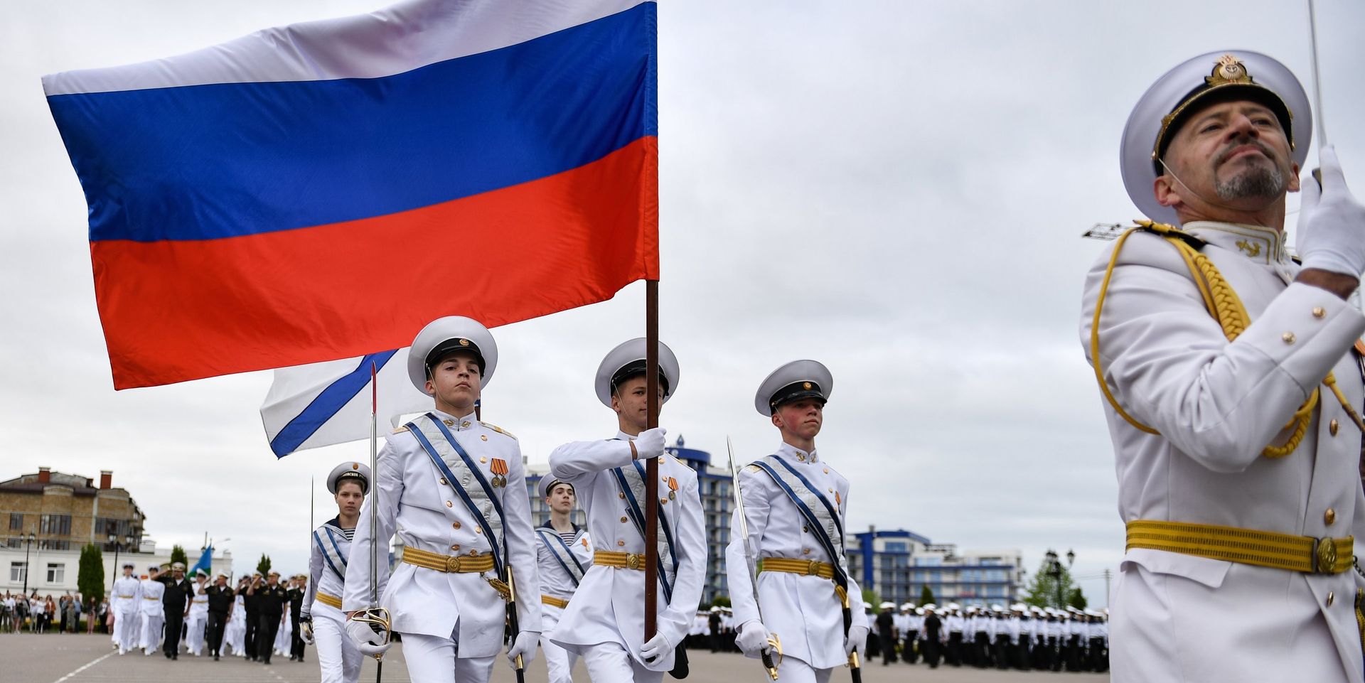 Последний звонок в филиале Нахимовского военно-морского училища в Севастополе - ИноСМИ, 1920, 30.08.2021