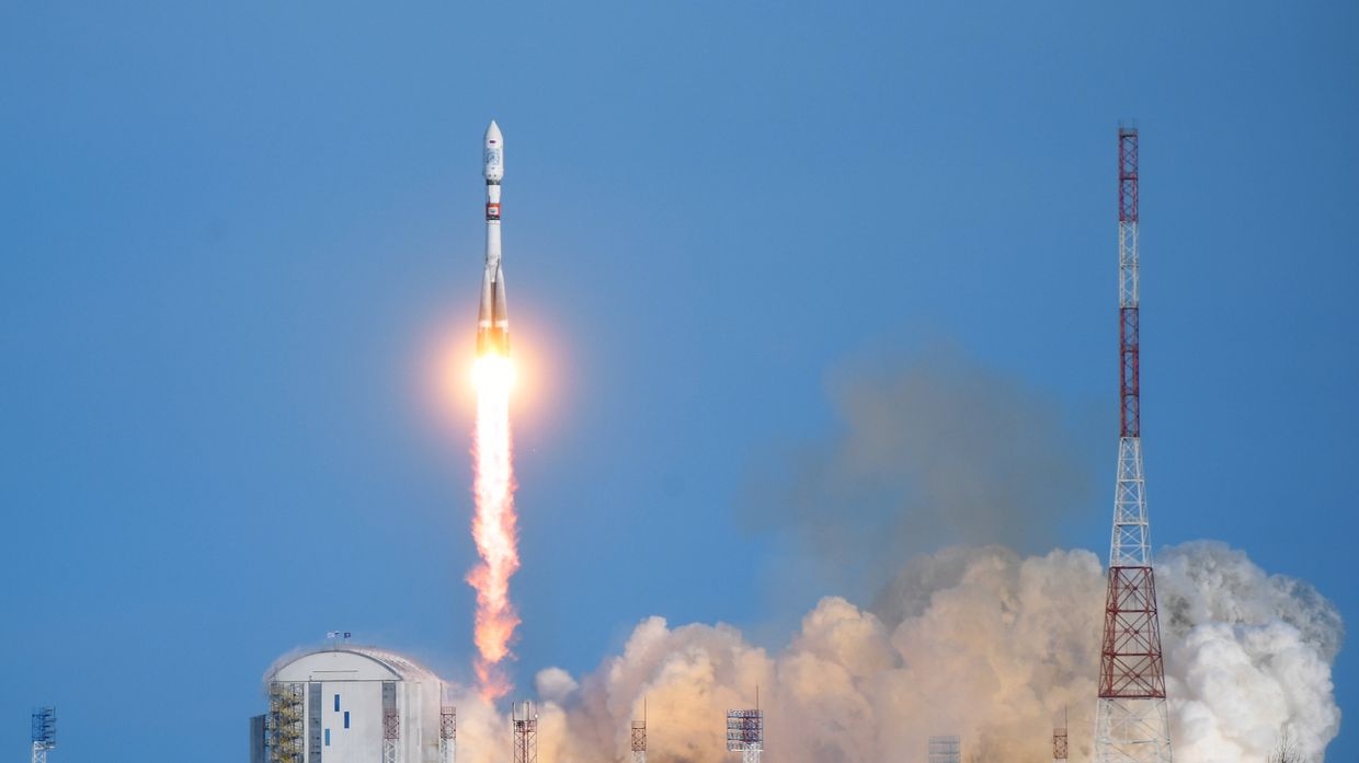 Пуск ракеты «Союз-2.1а» с космодрома «Восточный»