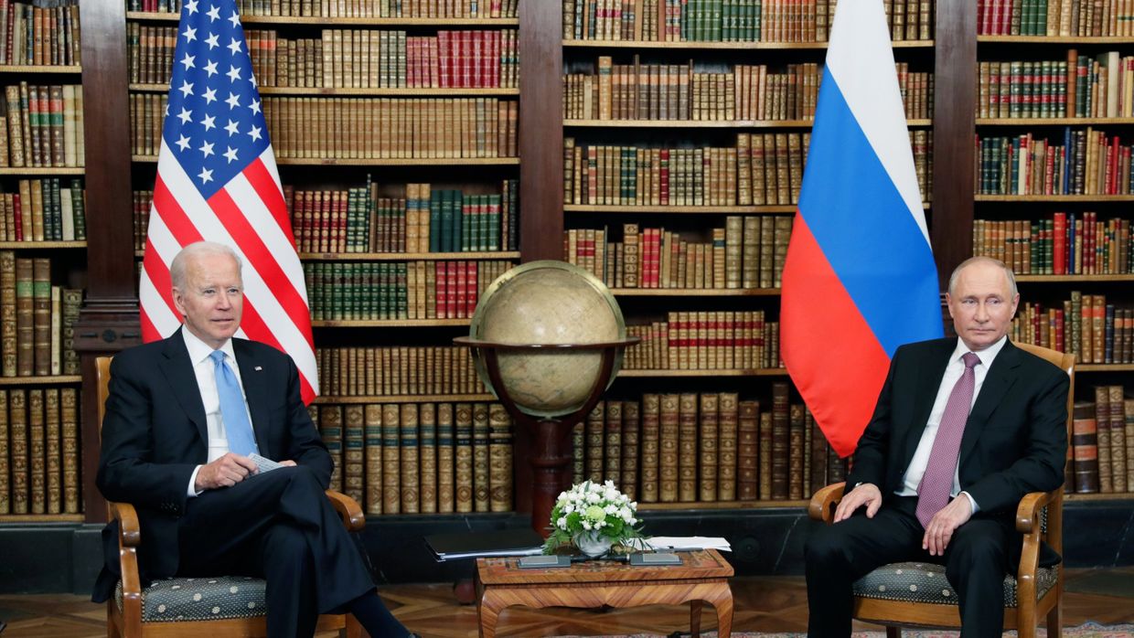 Встреча президентов России и США В. Путина и Дж. Байдена в Женеве