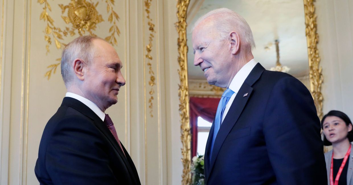 Встреча президентов России и США В. Путина и Дж. Байдена в Женеве