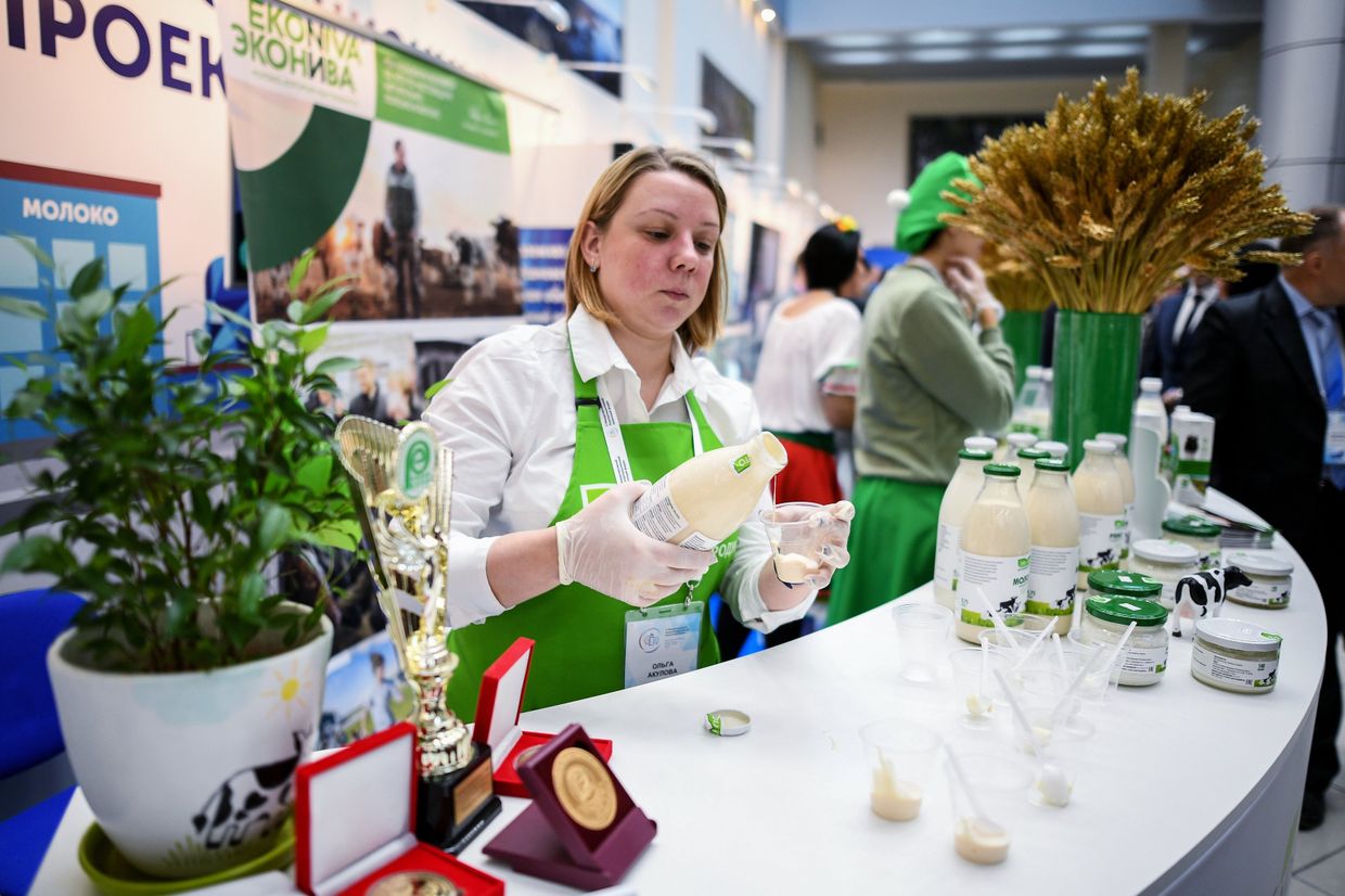 Продукция компании «Эконива». Выставка в рамках V Международного агропромышленного молочного форума