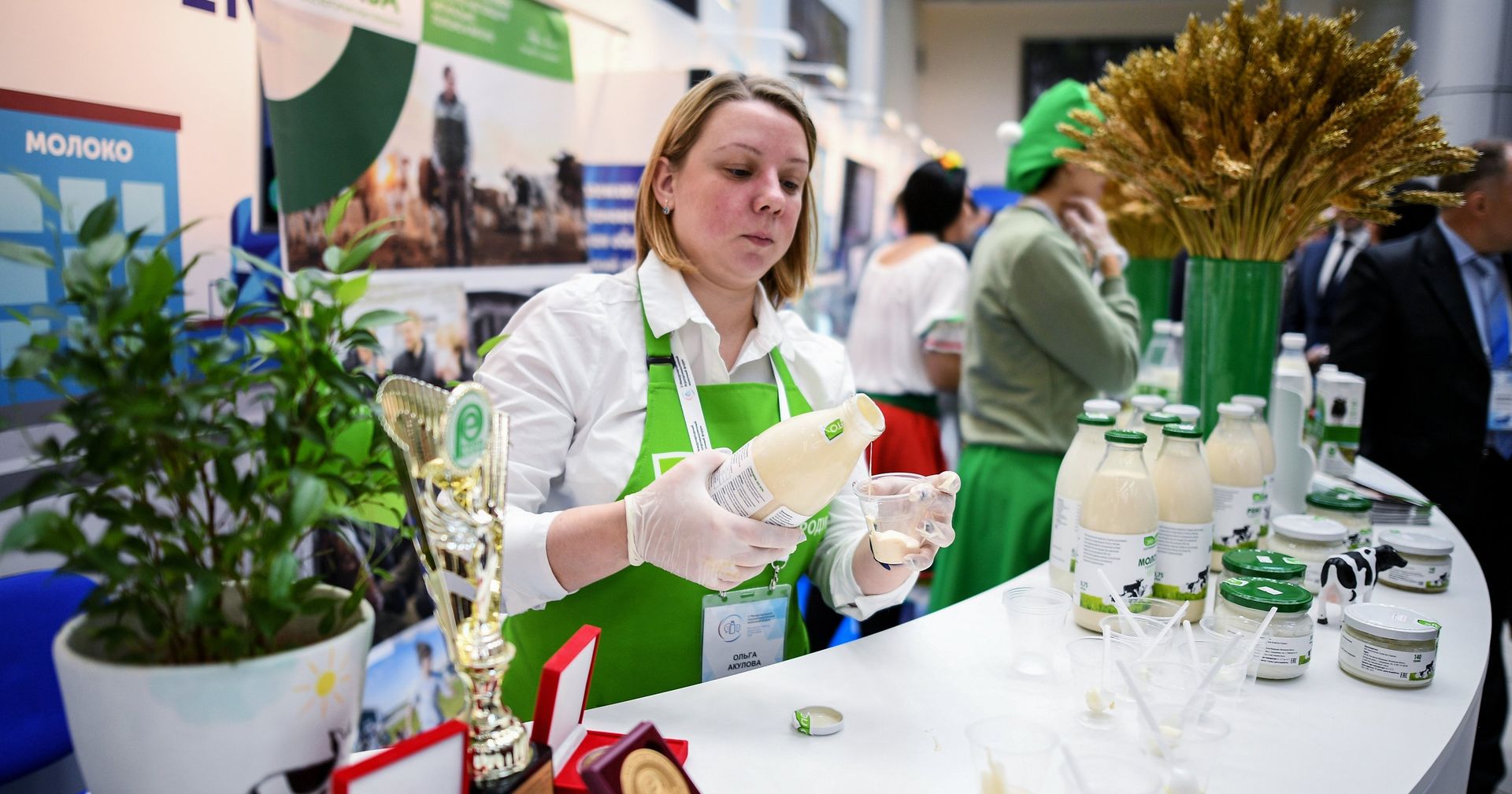 Продукция компании «Эконива». Выставка в рамках V Международного агропромышленного молочного форума - ИноСМИ, 1920, 17.06.2021