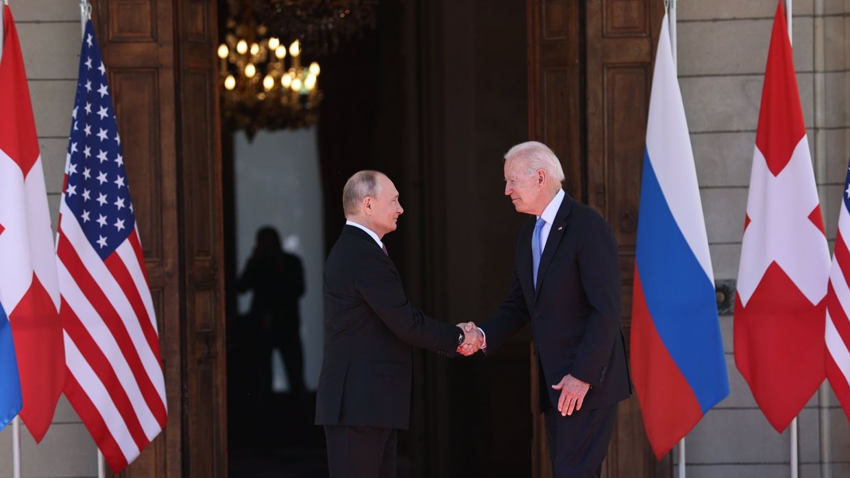 Встреча президентов России и США В. Путина и Дж. Байдена в Женеве