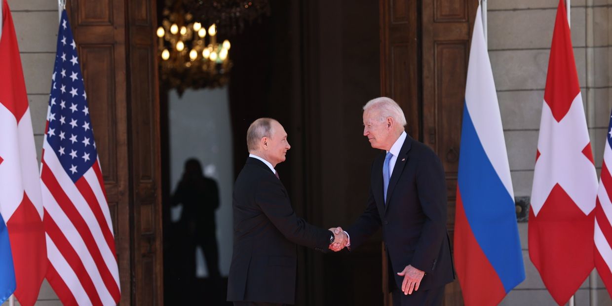 Встреча президентов России и США В. Путина и Дж. Байдена в Женеве