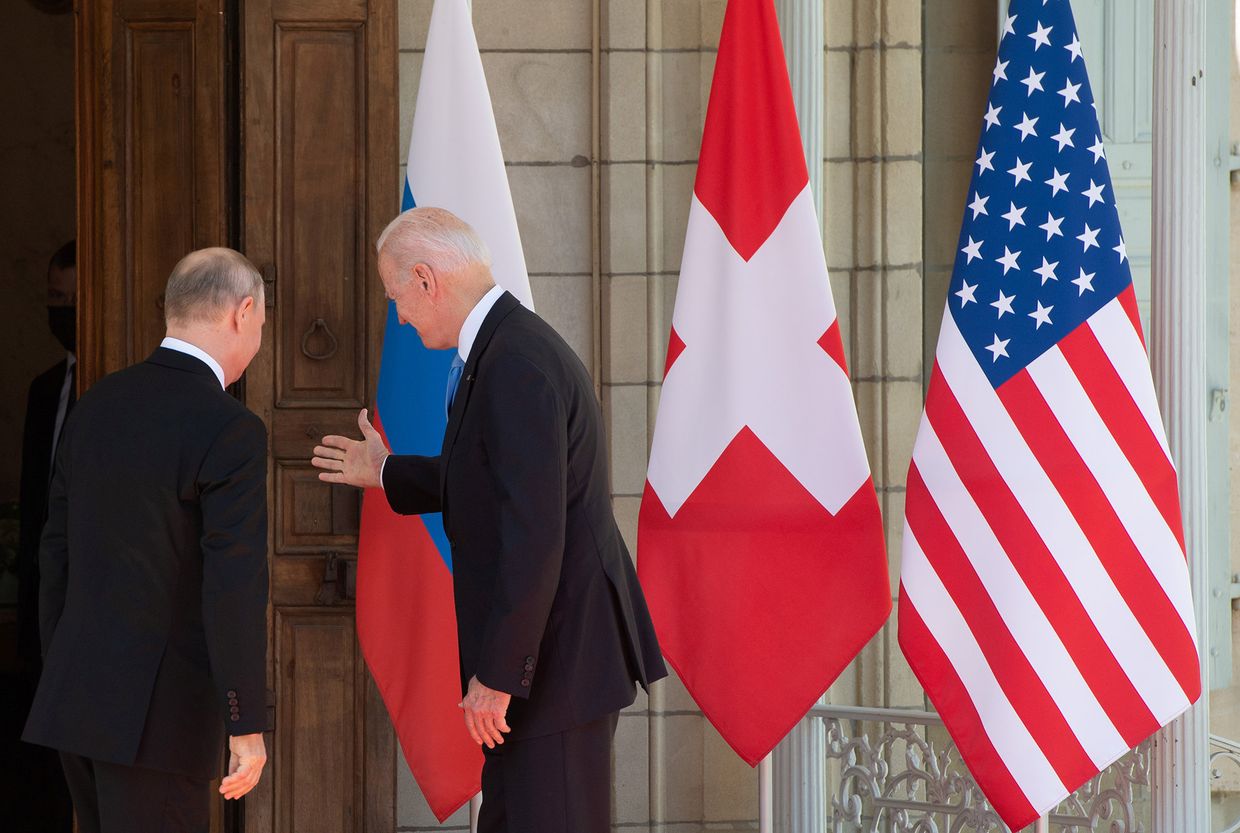 Встреча президентов России и США В. Путина и Дж. Байдена в Женеве