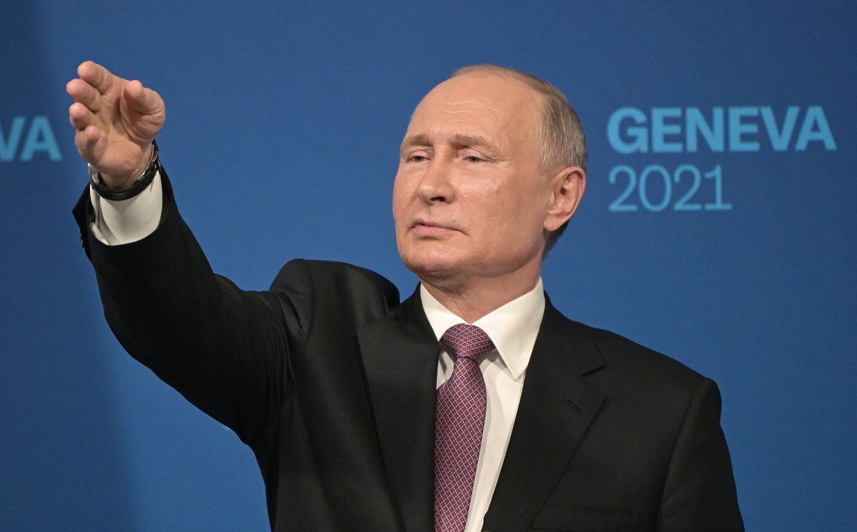 Встреча президентов России и США В. Путина и Дж. Байдена в Женеве Встреча президентов России и США В. Путина и Дж. Байдена в Женеве