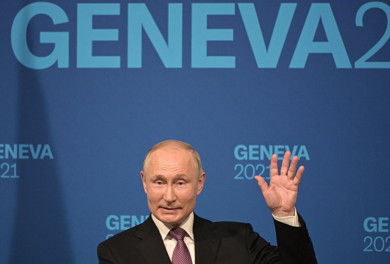 Встреча президентов России и США В. Путина и Дж. Байдена в Женеве