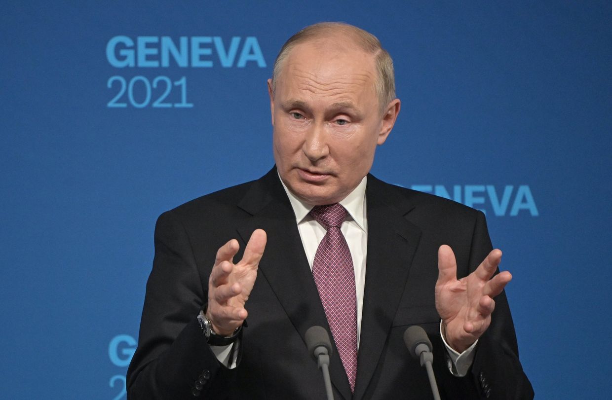 Встреча президентов России и США В. Путина и Дж. Байдена в Женеве