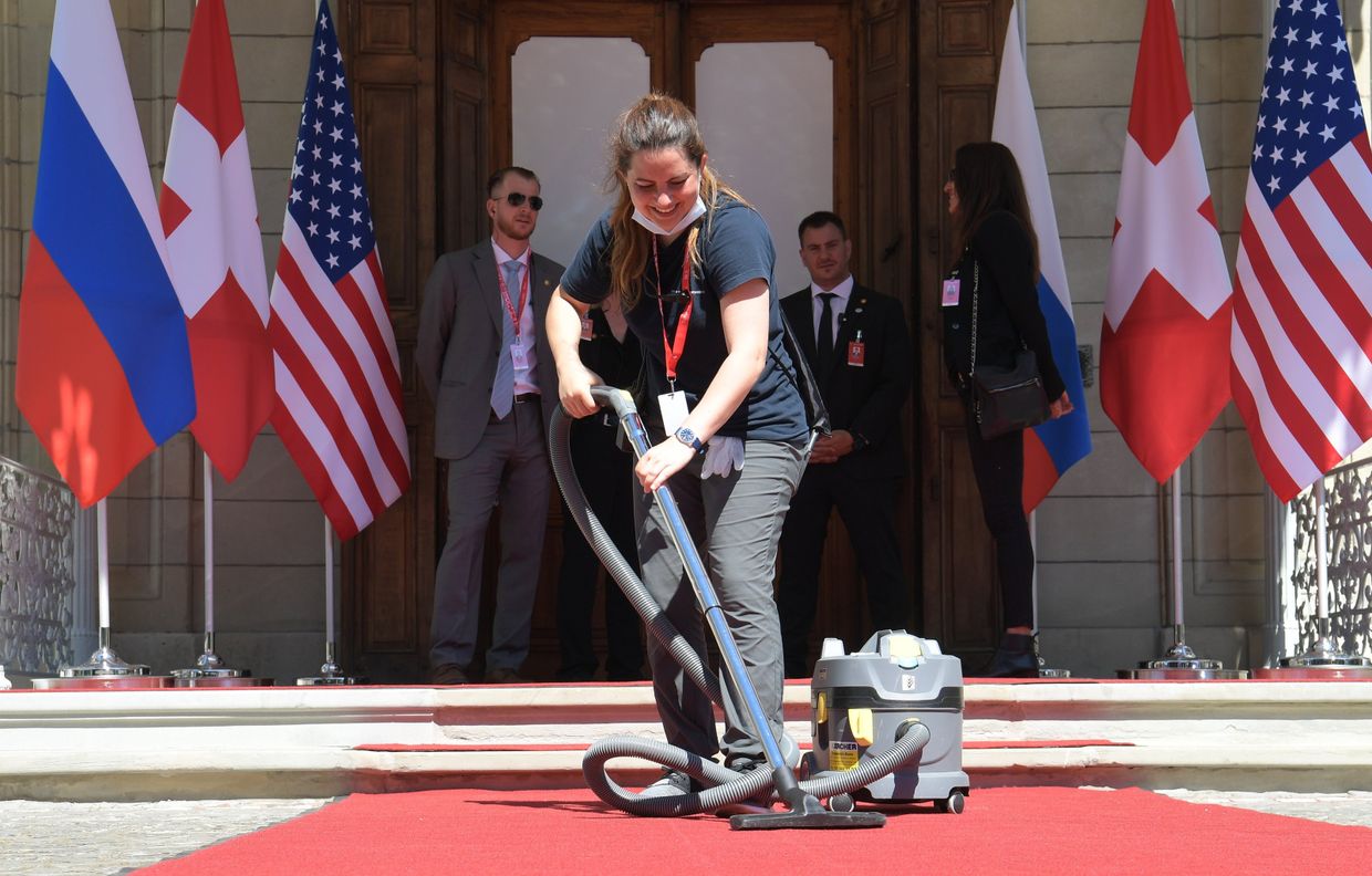 Встреча президентов России и США В. Путина и Дж. Байдена в Женеве