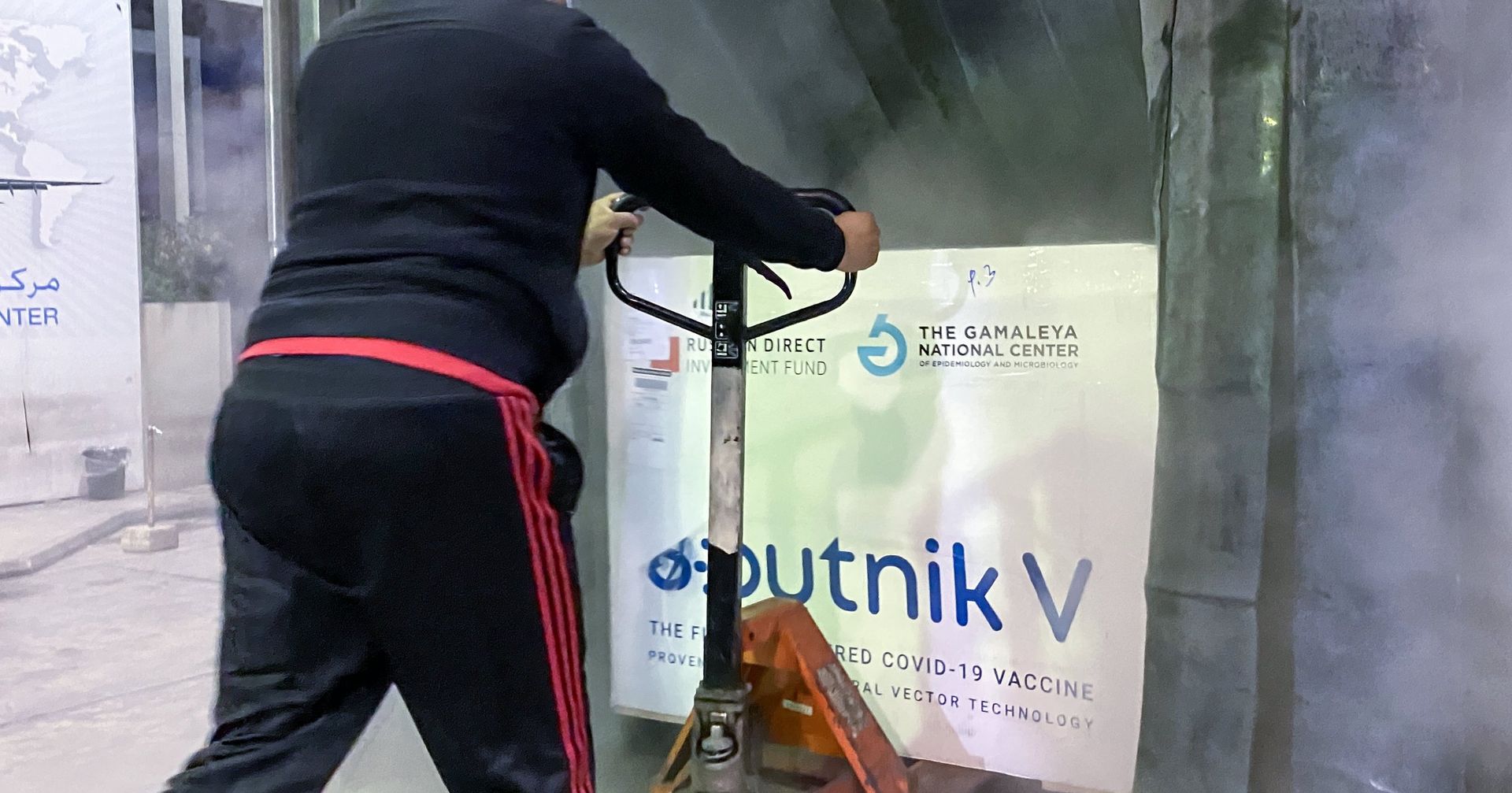 Первая партия вакцины Sputnik V прибыла в Ливан Первая партия вакцины Sputnik V прибыла в Ливан - ИноСМИ, 1920, 16.09.2021