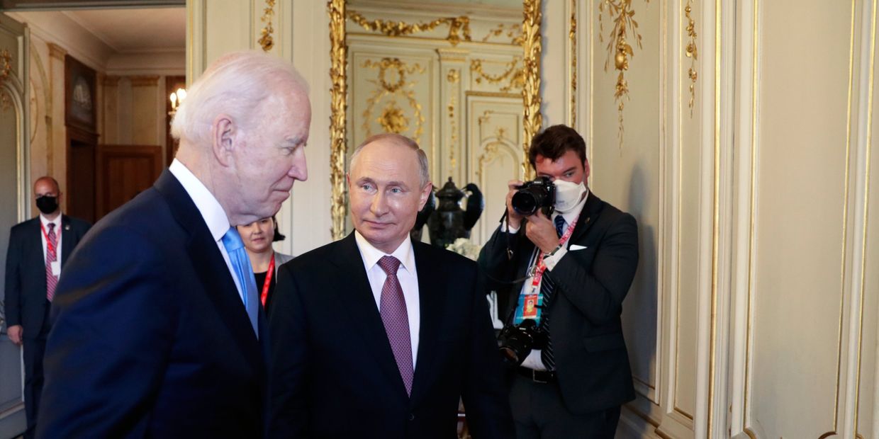 Встреча президентов России и США В. Путина и Дж. Байдена в Женеве