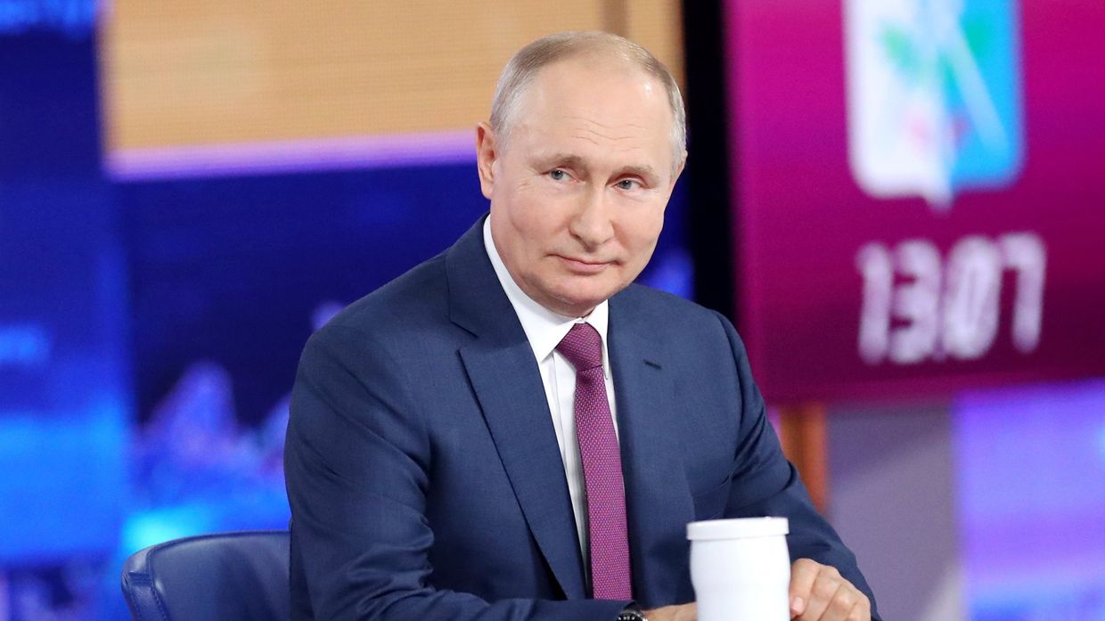 Прямая линия с президентом РФ Владимиром Путиным