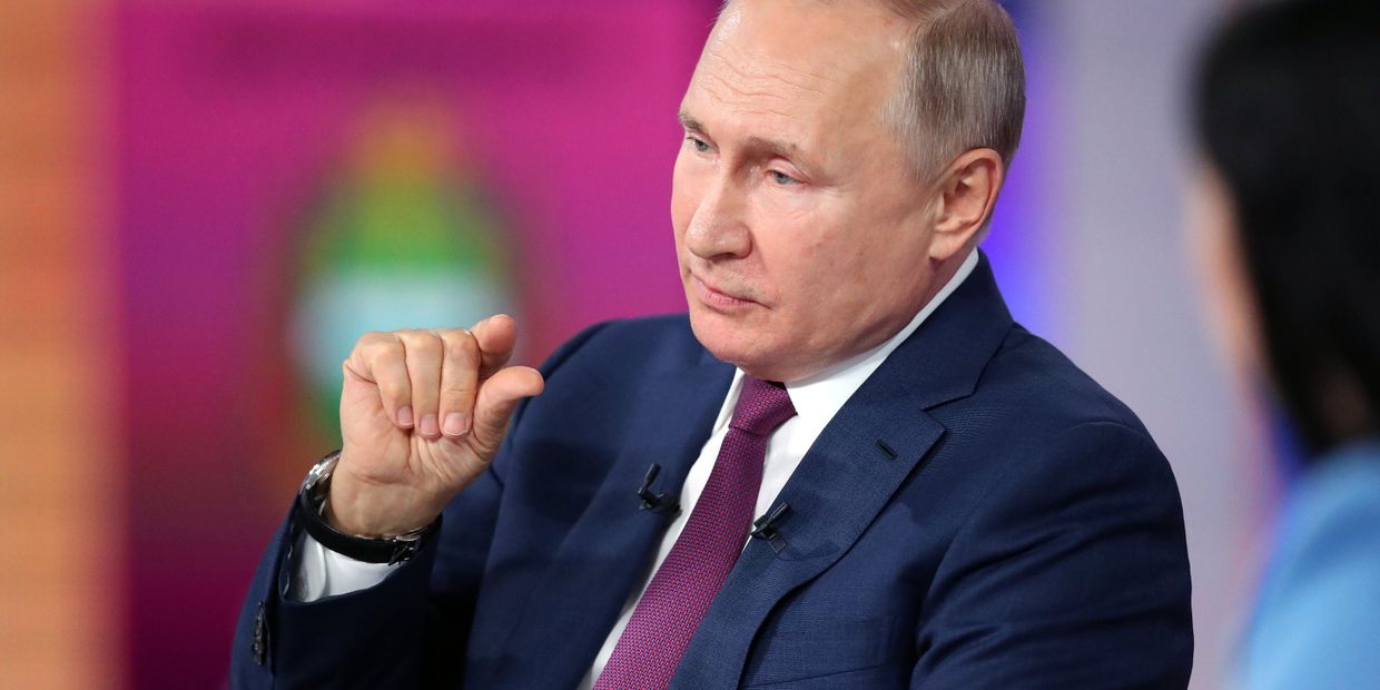 Прямая линия с президентом РФ Владимиром Путиным