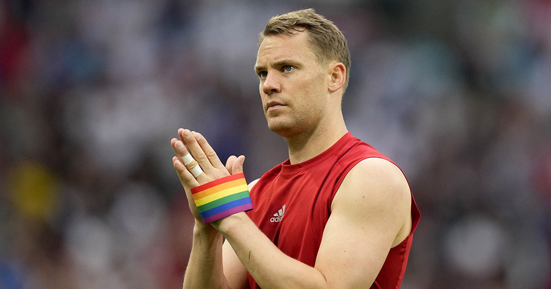 Капитан сборной Германии Мануэль Нойер (Manuel Neuer) на матче Евро-2020 - ИноСМИ, 1920, 05.07.2021