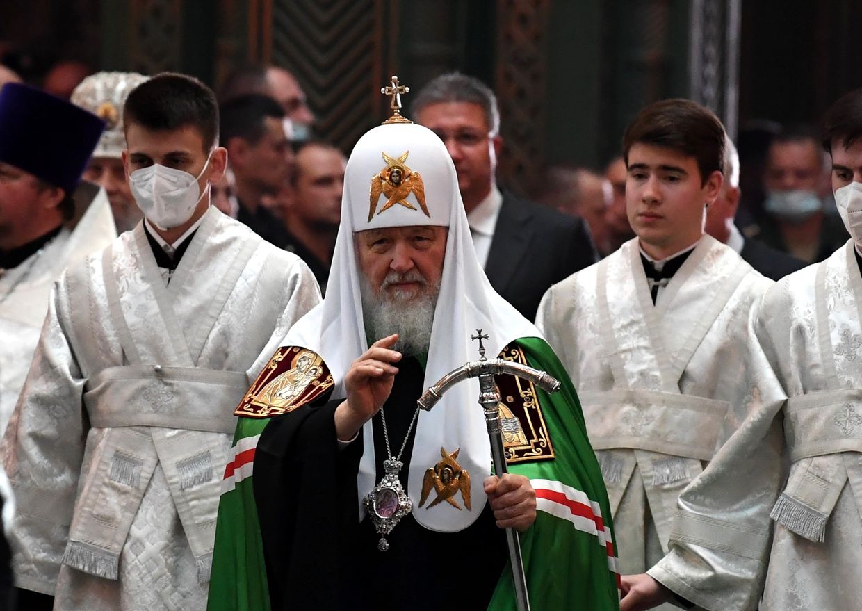 Патриаршее служение  в храме Вооруженных Сил