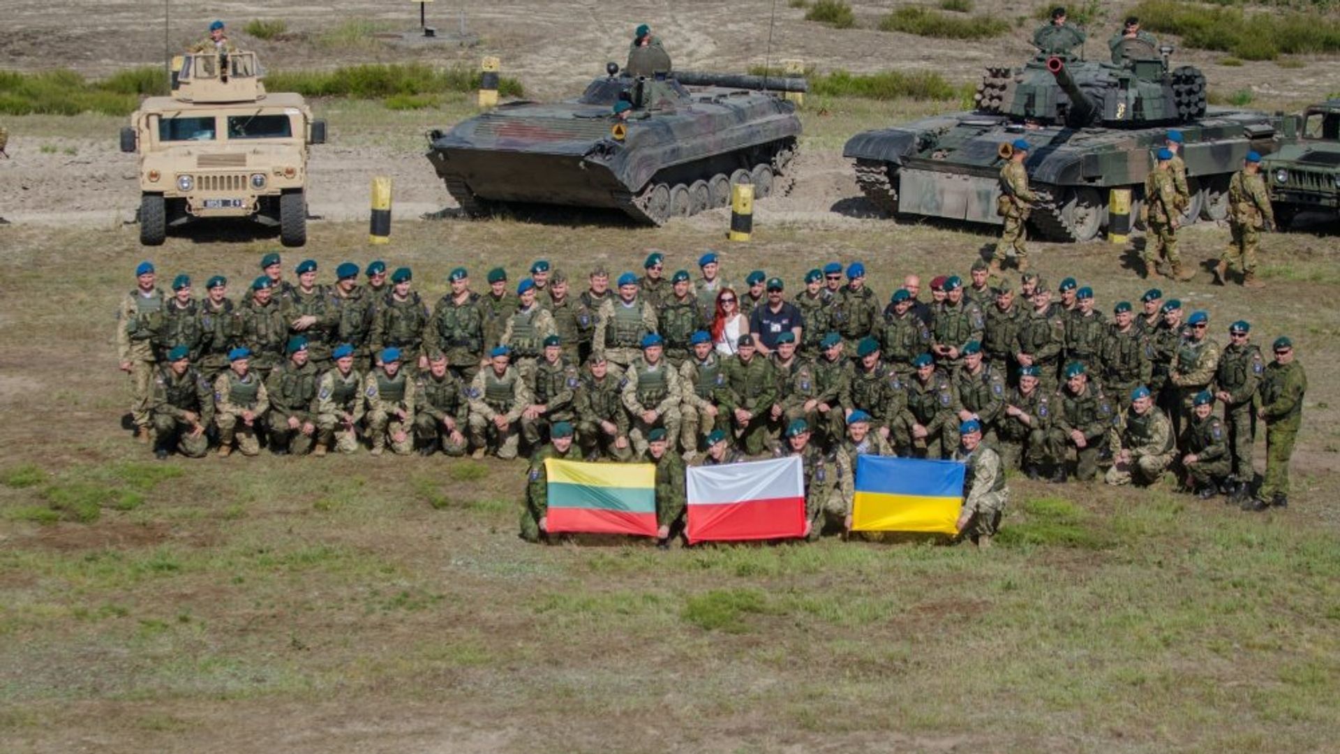 Бойцы литовско-польско-украинской бригады на церемонии открытия учений «Анаконда-2016» - ИноСМИ, 1920, 16.07.2026