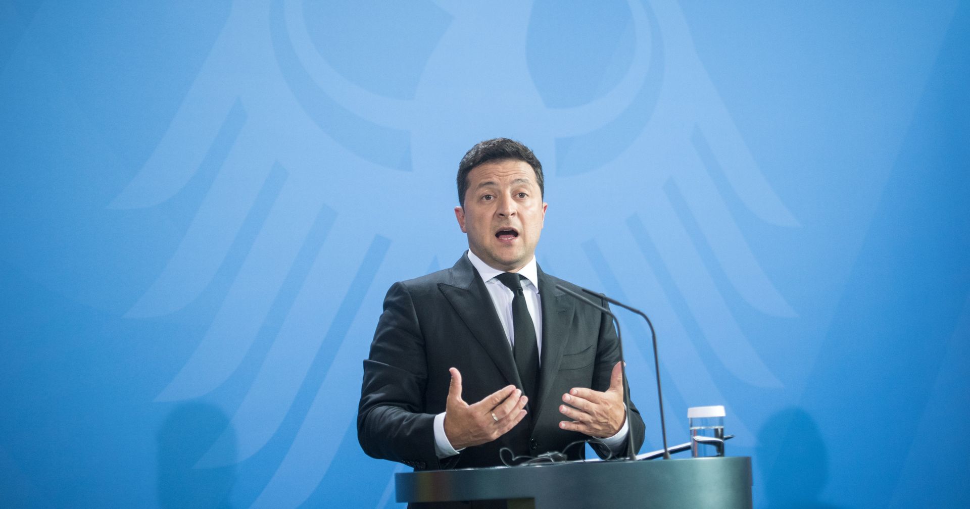 Президент Украины Владимир Зеленский в Берлине - ИноСМИ, 1920, 13.07.2021