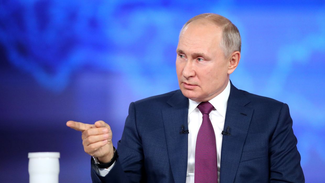 Прямая линия с президентом РФ Владимиром Путиным