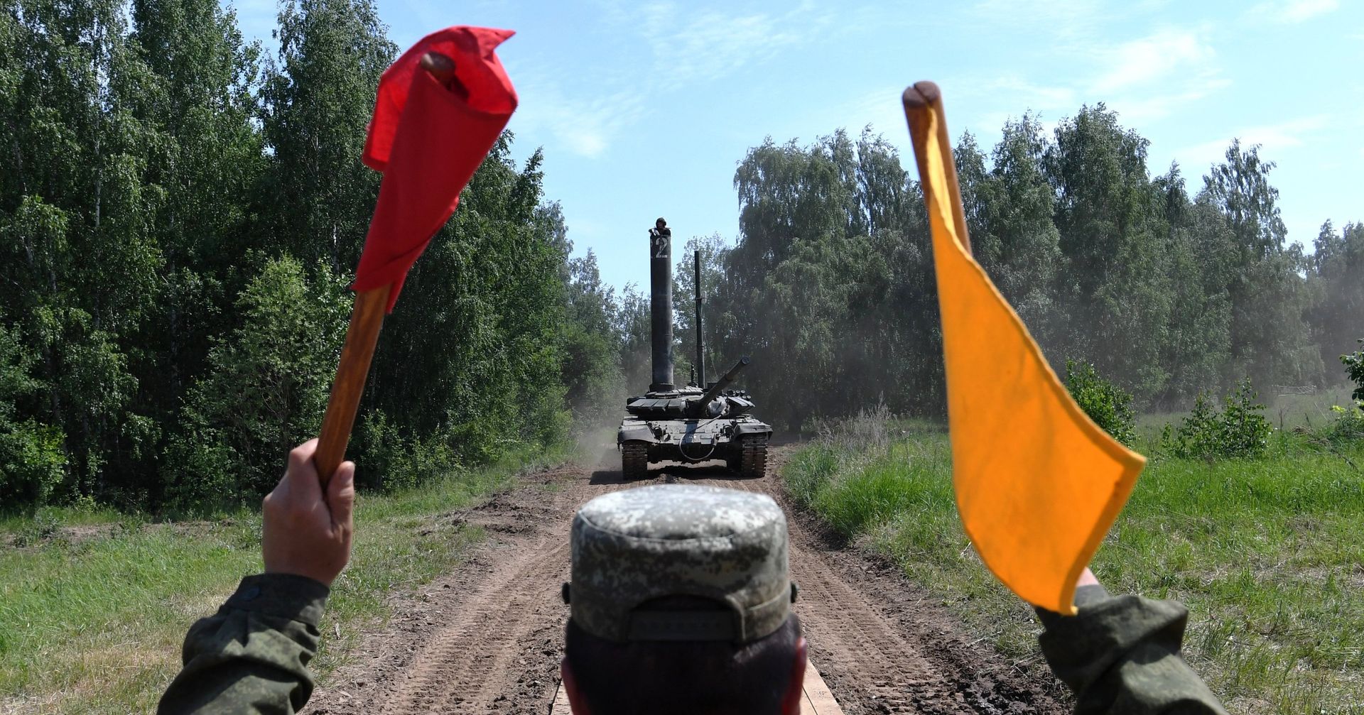 Учения по подводному вождению в высшем танковом училище в Казани - ИноСМИ, 1920, 16.07.2021