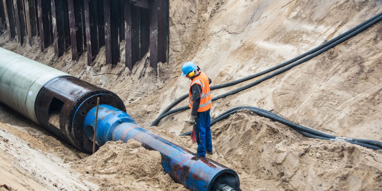 Строительство газопровода «Северный поток — 2» в Германии