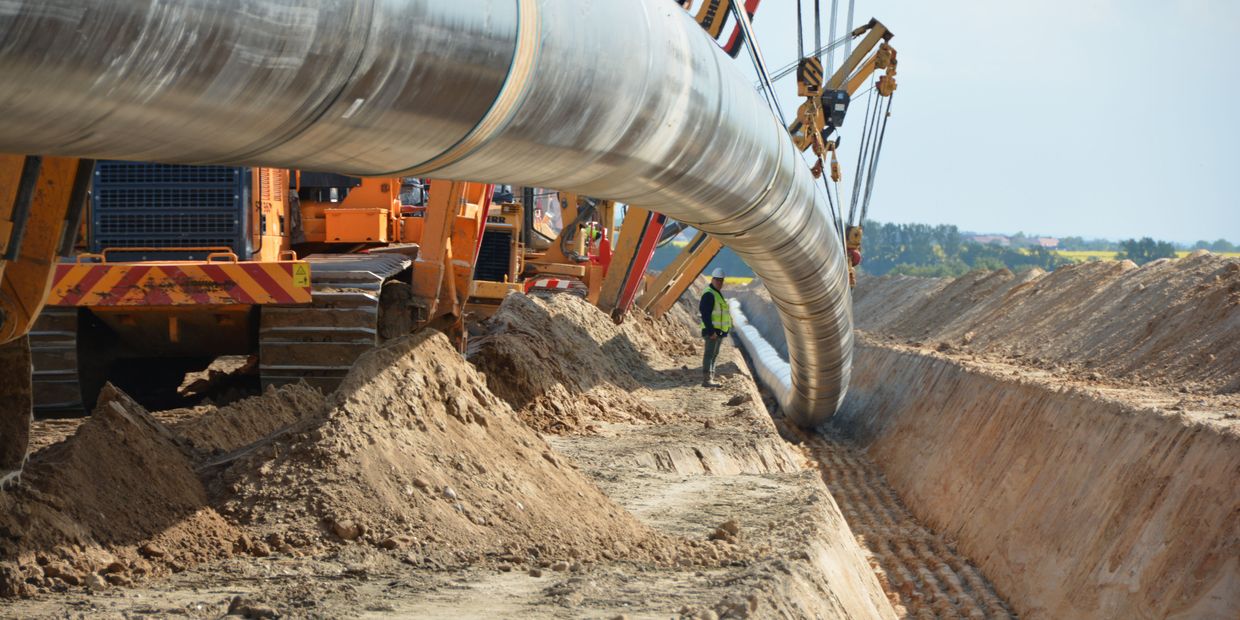 Строительство газопровода «Северный поток — 2» в Германии