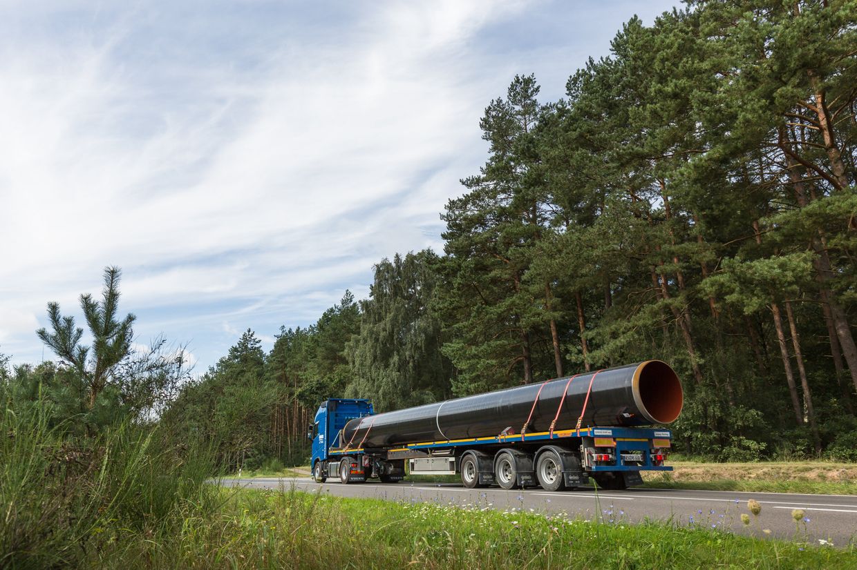 Строительство газопровода «Северный поток — 2» в Германии