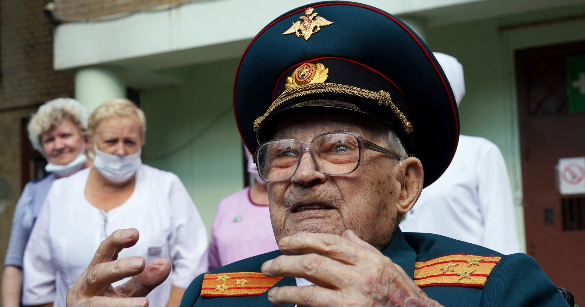 Ветеран Николай Багаев выписался из больницы после лечения от коронавируса - ИноСМИ, 1920, 27.07.2021