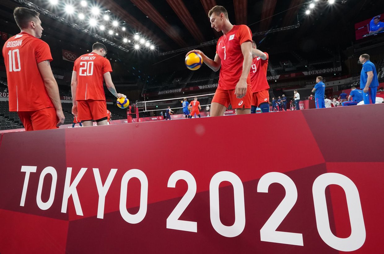 Олимпиада-2020. Волейбол. Мужчины. Матч США - Россия