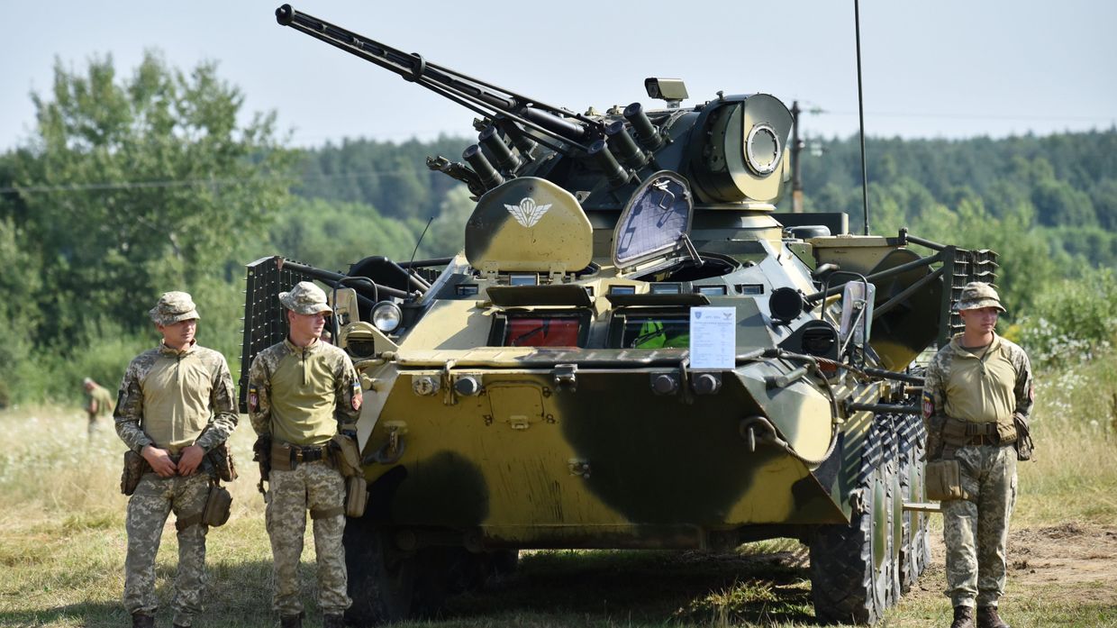 Совместные учения стран НАТО и Украины Три меча-2021