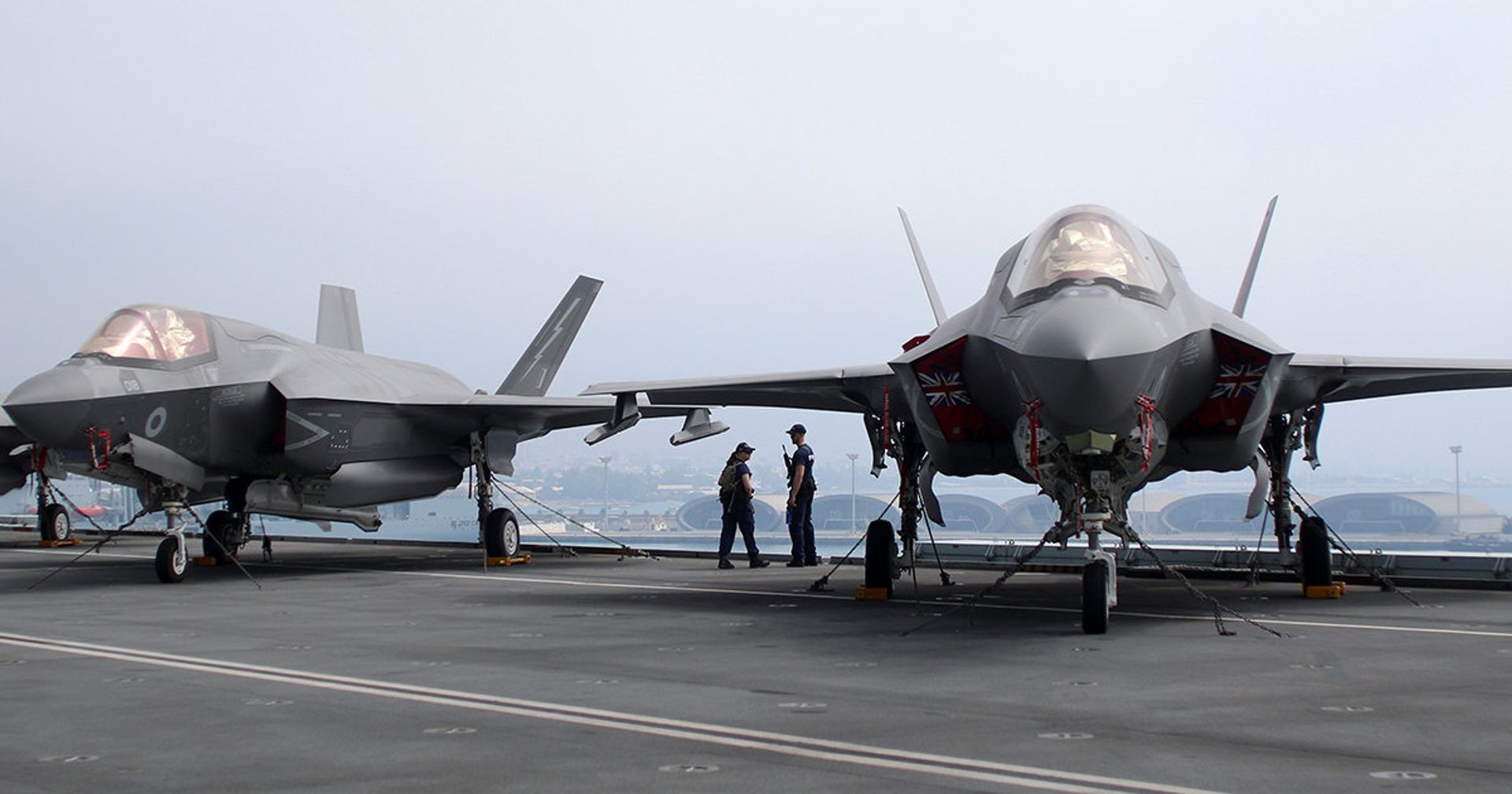 Самолеты F-35B Lightning II на палубе HMS Queen Elizabeth - ИноСМИ, 1920, 02.08.2021